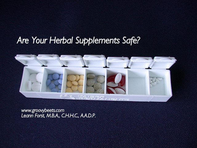 Are Your Herbal Supplements Safe?