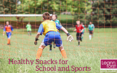 Healthy Snacks for School and Sports