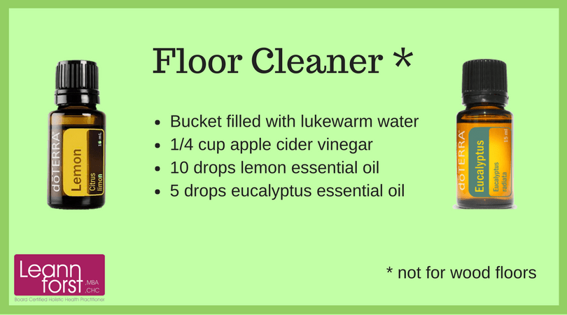 Floor Cleaner with Essential Oils | GroovyBeets.com