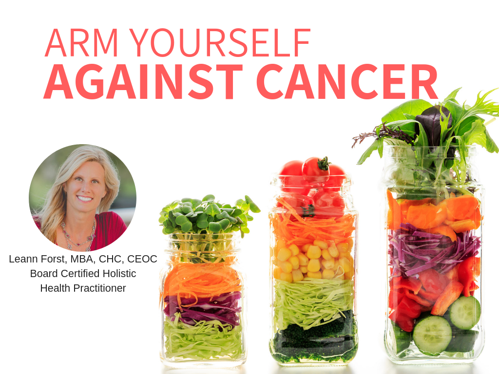 Arm Yourself Against Cancer | LeannForst.com