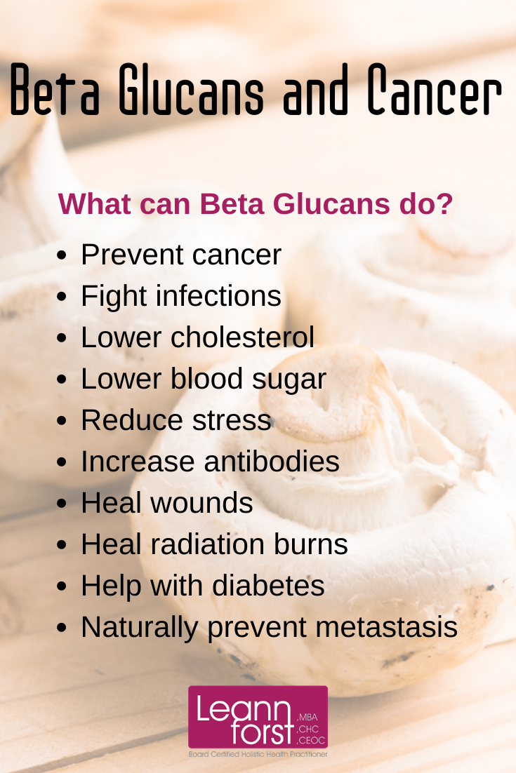 Beta Glucans and Cancer | LeannForst.com