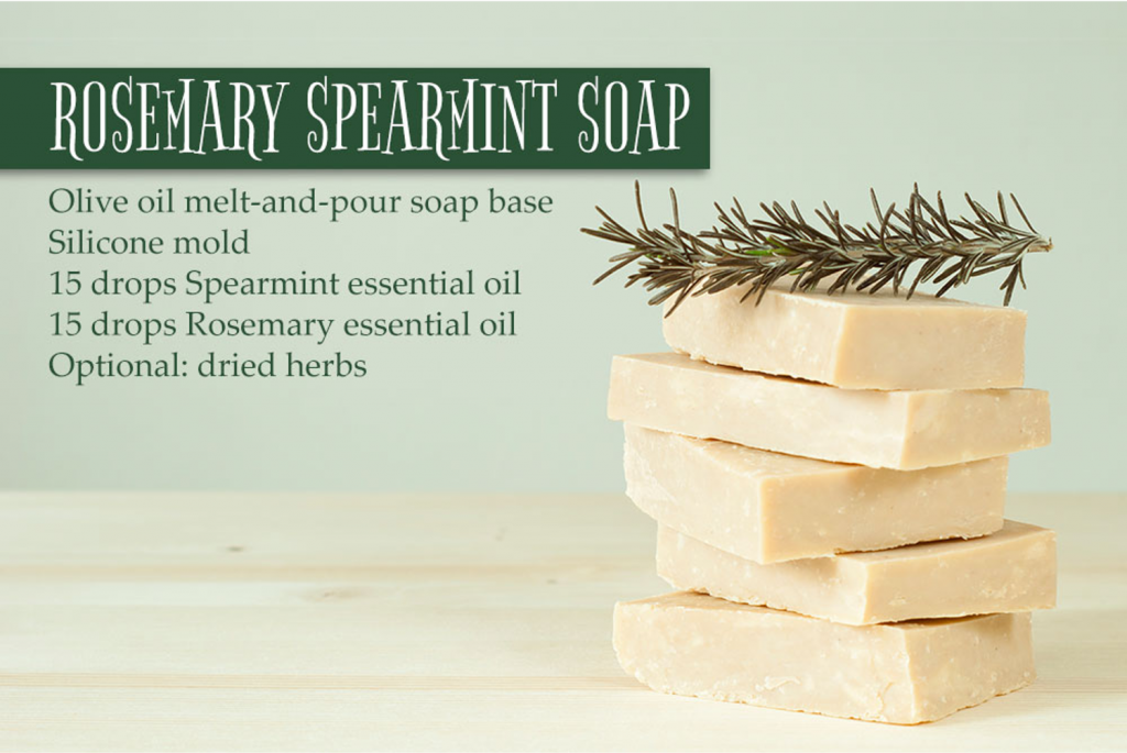 Rosemary Spearmint Soap | LeannForst.com